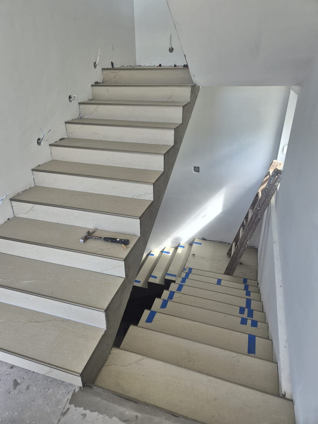 Obložene stepenice — izvedeni rad